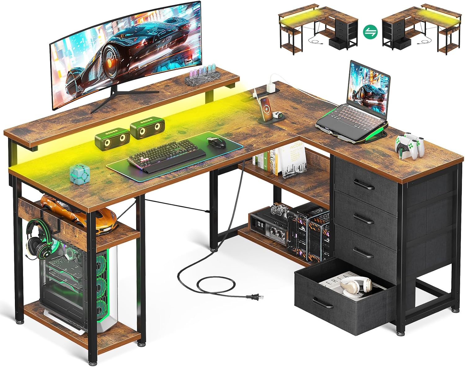 シモンズ ナイトテーブル サイドテーブル KA1307 シモンズ